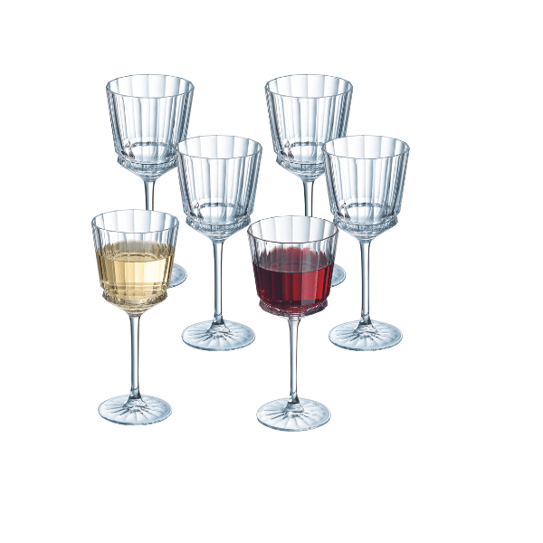 Macassar Wine Glasses 350ml 6pce