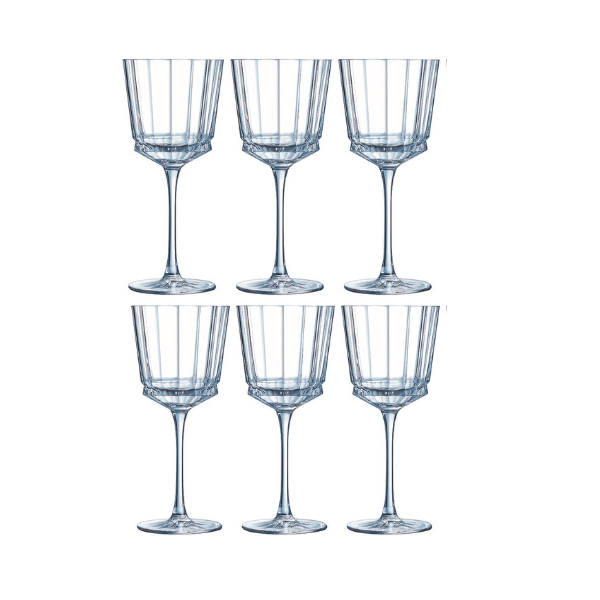 Macassar Wine Glasses 350ml 6pce