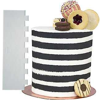 PME Tall Patterned Cake Edge Scraper