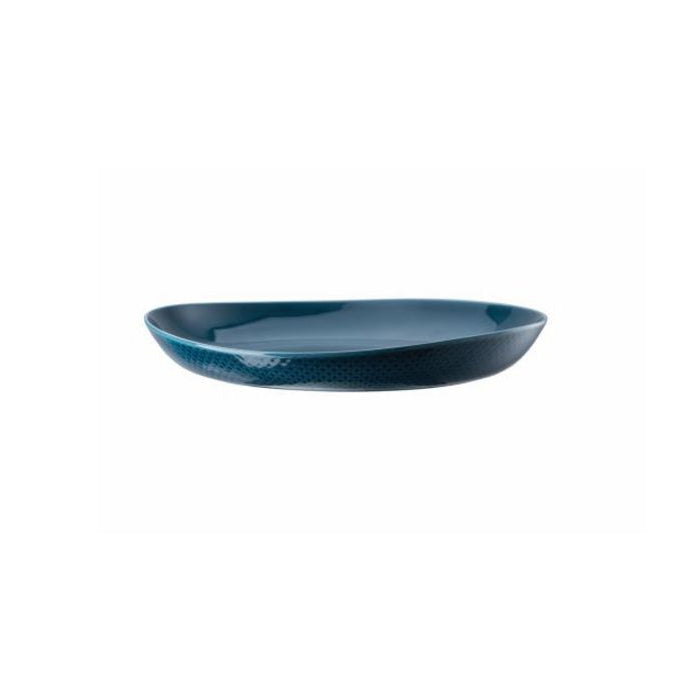 Rosenthal Junto Deep Plate Ocean Blue 33cm