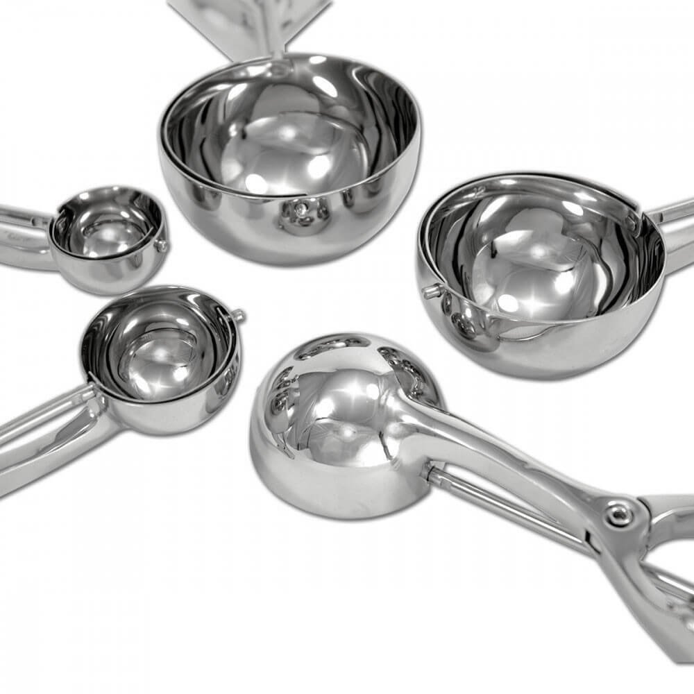 Fat Daddio's Pro Series Stainless Steel Scoops