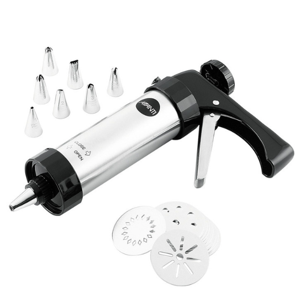 Cookie Press and Icing Set, 22 Piece
