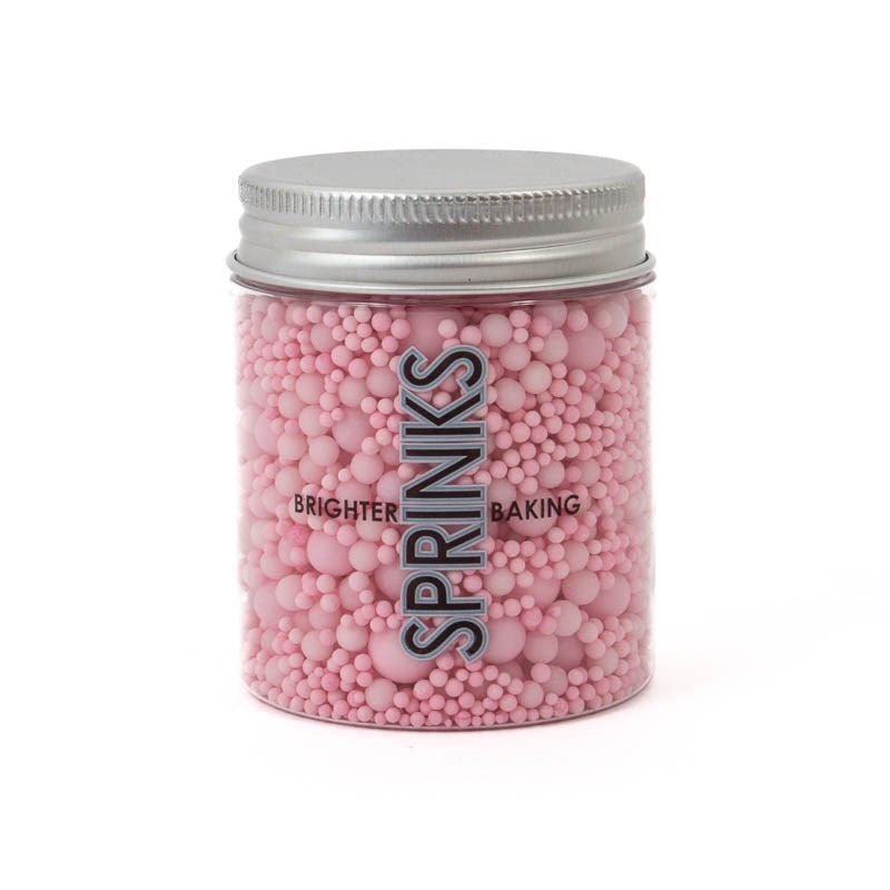 Sprinks Bubble Bubble Pastel Pink Sprinkle Mix 65g