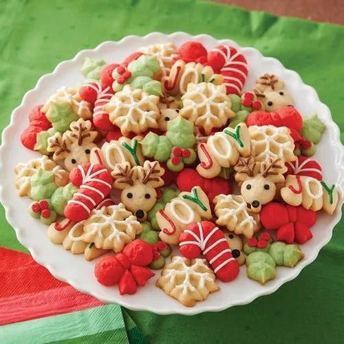 Wilton Christmas Disc Set for Cookie Press