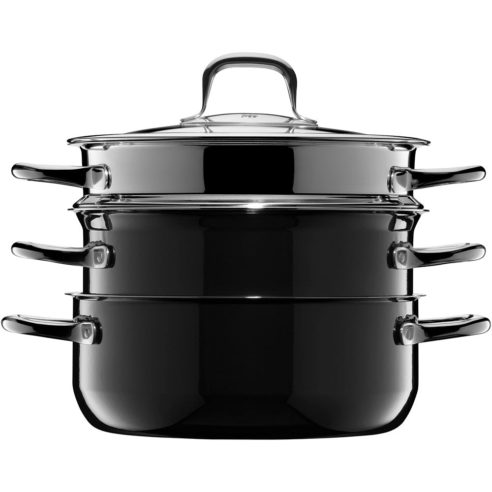 WMF Fusion Black Compact Cookware Set 3pce