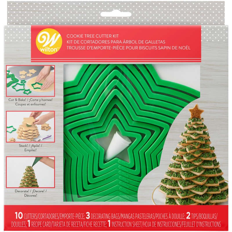 Wilton Cookie Tree Cutter Set 15pc