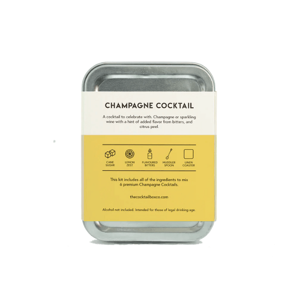 The Cocktail Box: Champagne Cocktail Tin