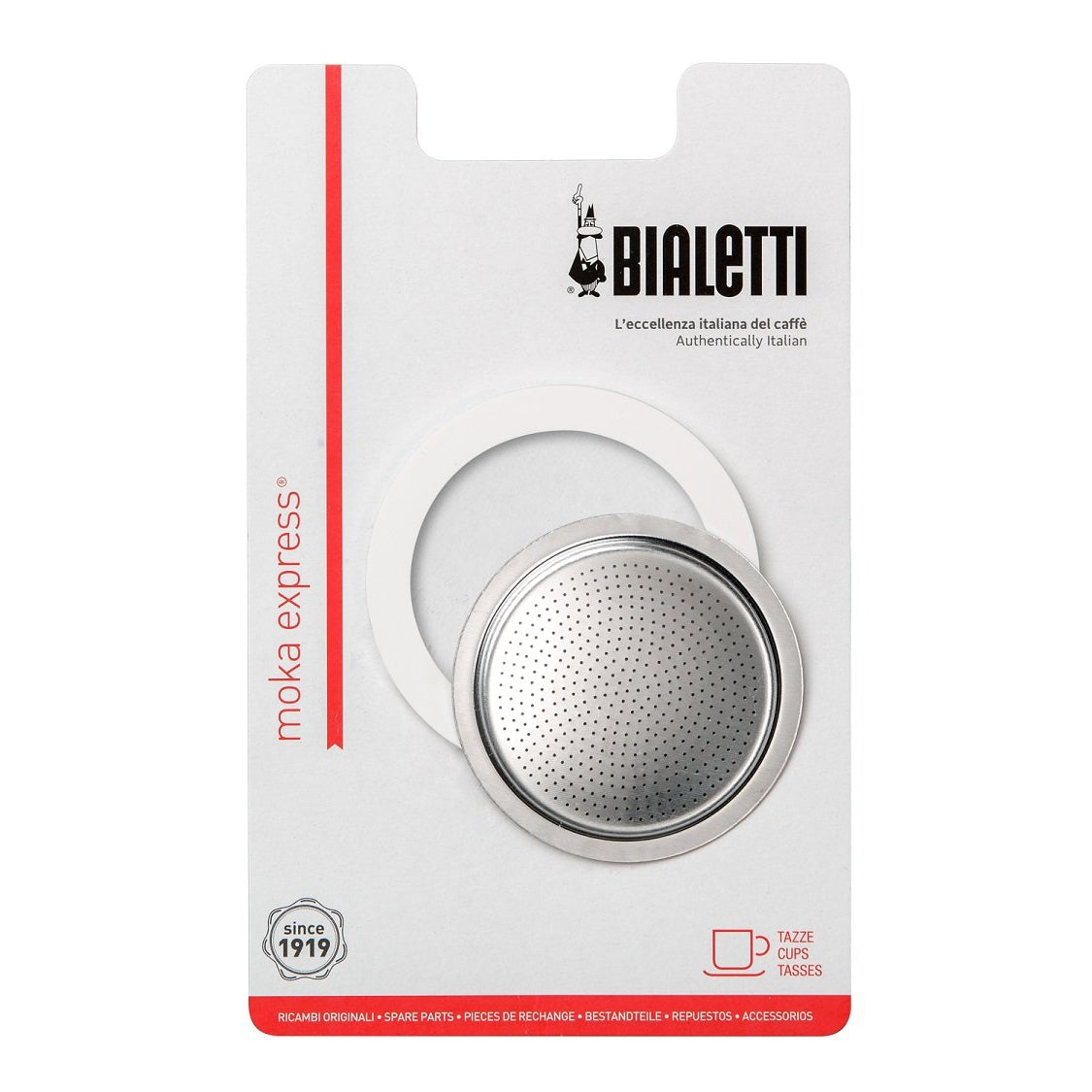 Bialetti 1 Ring / 1 Filter Pack