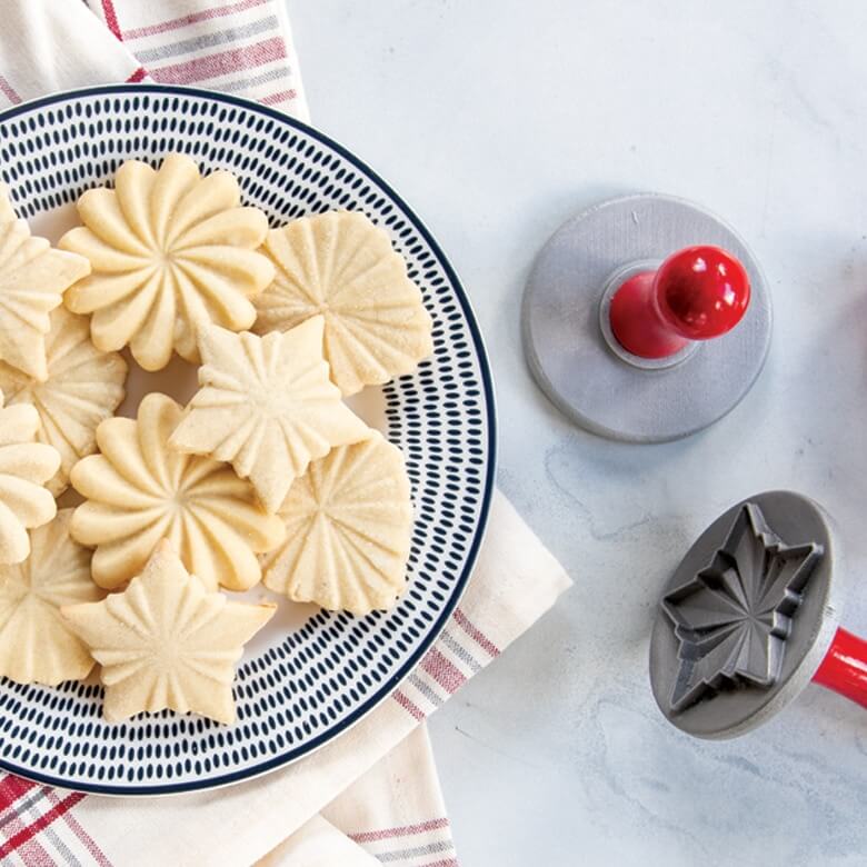 NordicWare Pretty Pleated Cookie Stamps Set of 3