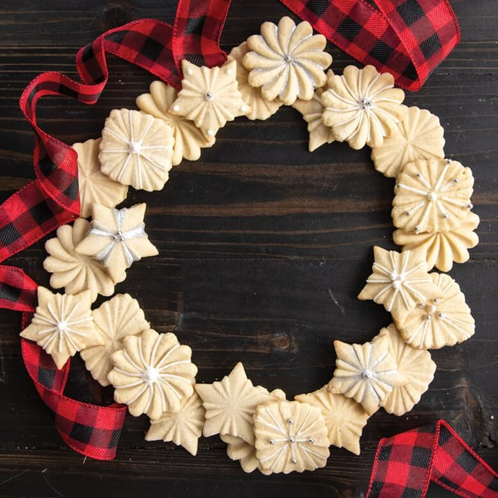 NordicWare Pretty Pleated Cookie Stamps Set of 3