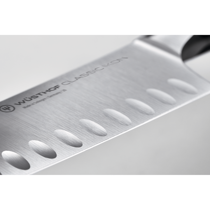 Wusthof Classic Ikon Black Santoku 17cm
