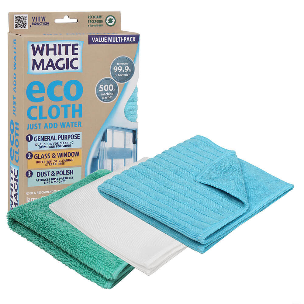 White Magic Eco Cloth Multi Value Pack
