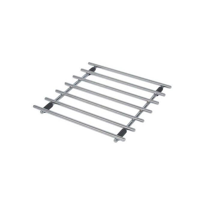 Square Chrome Trivet 25cm