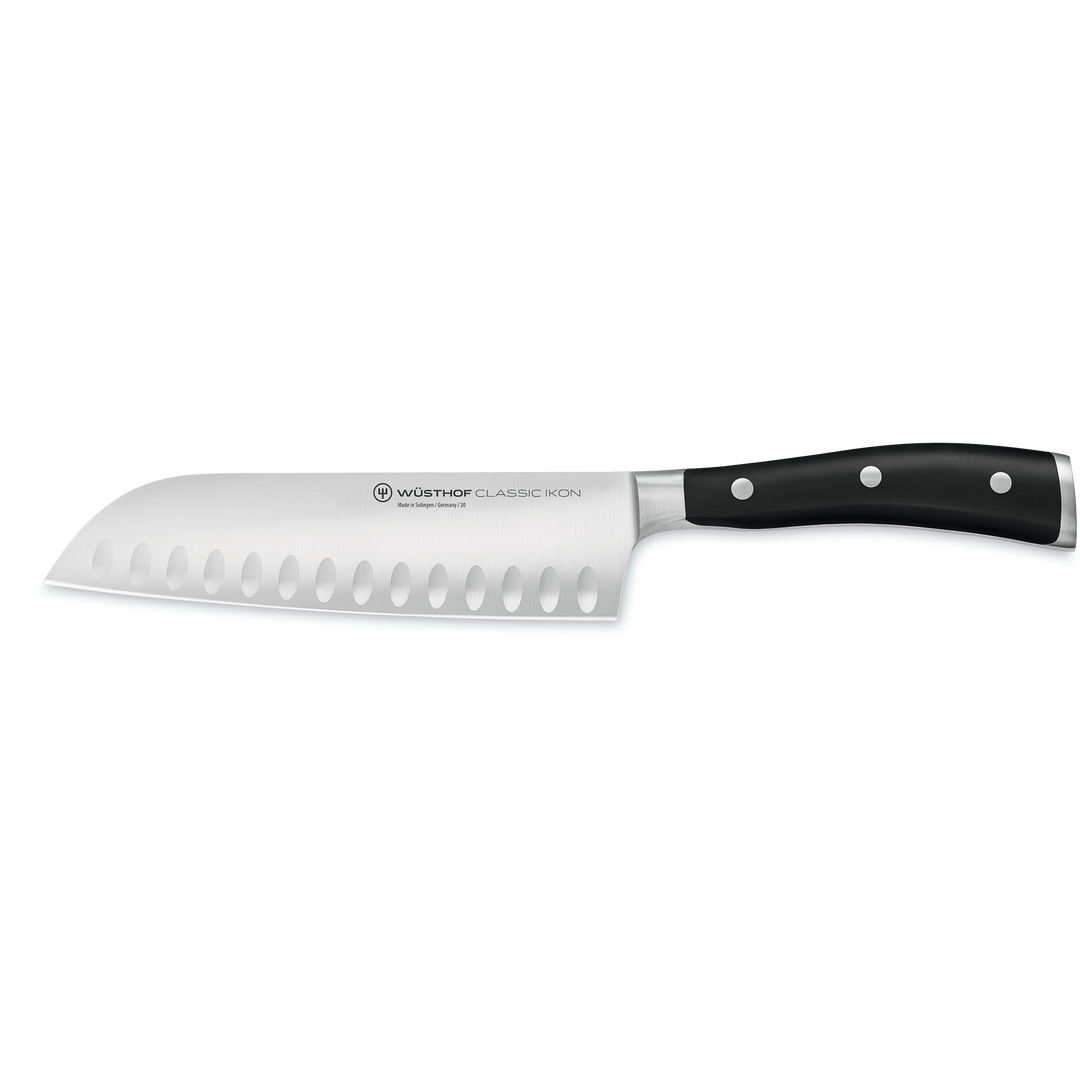 Wusthof Classic Ikon Black Santoku 17cm