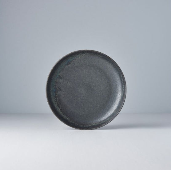 Naibu Black Highrim Plate 20cm