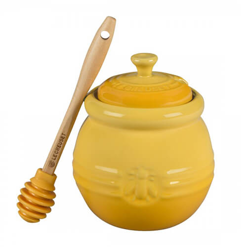 Le Creuset Honey Pot and Dipper Honey