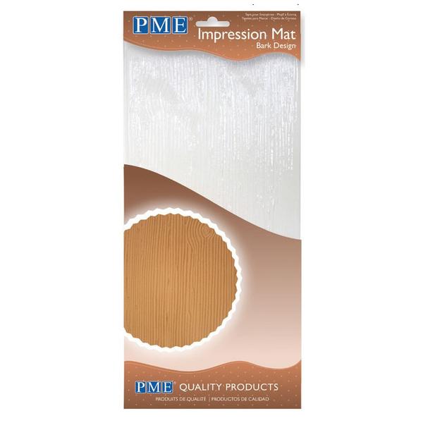 PME Impression Mat Bark/Woodgrain Design