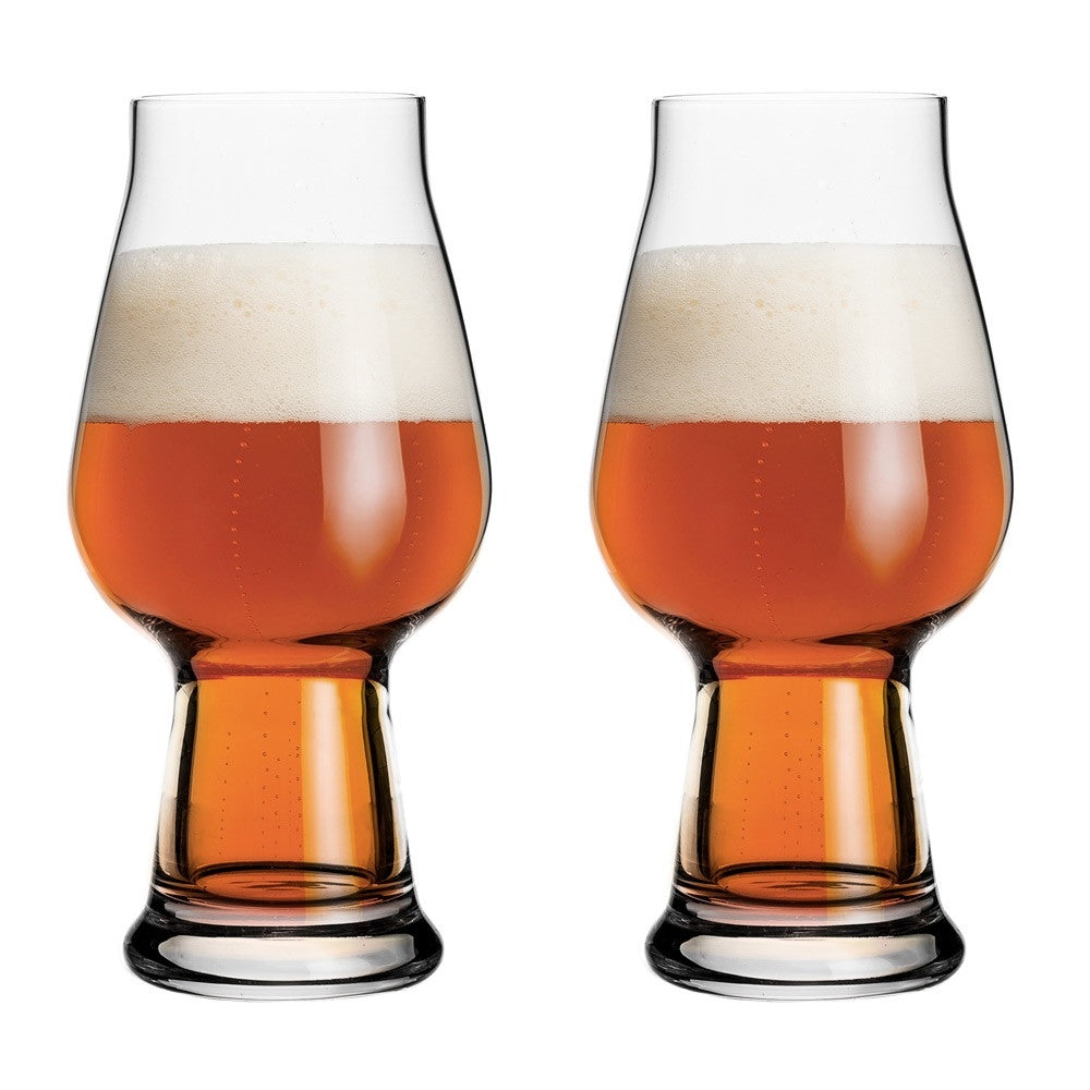 Luigi Bormioli Birrateque Craft Beer Glasses IPA set of 2