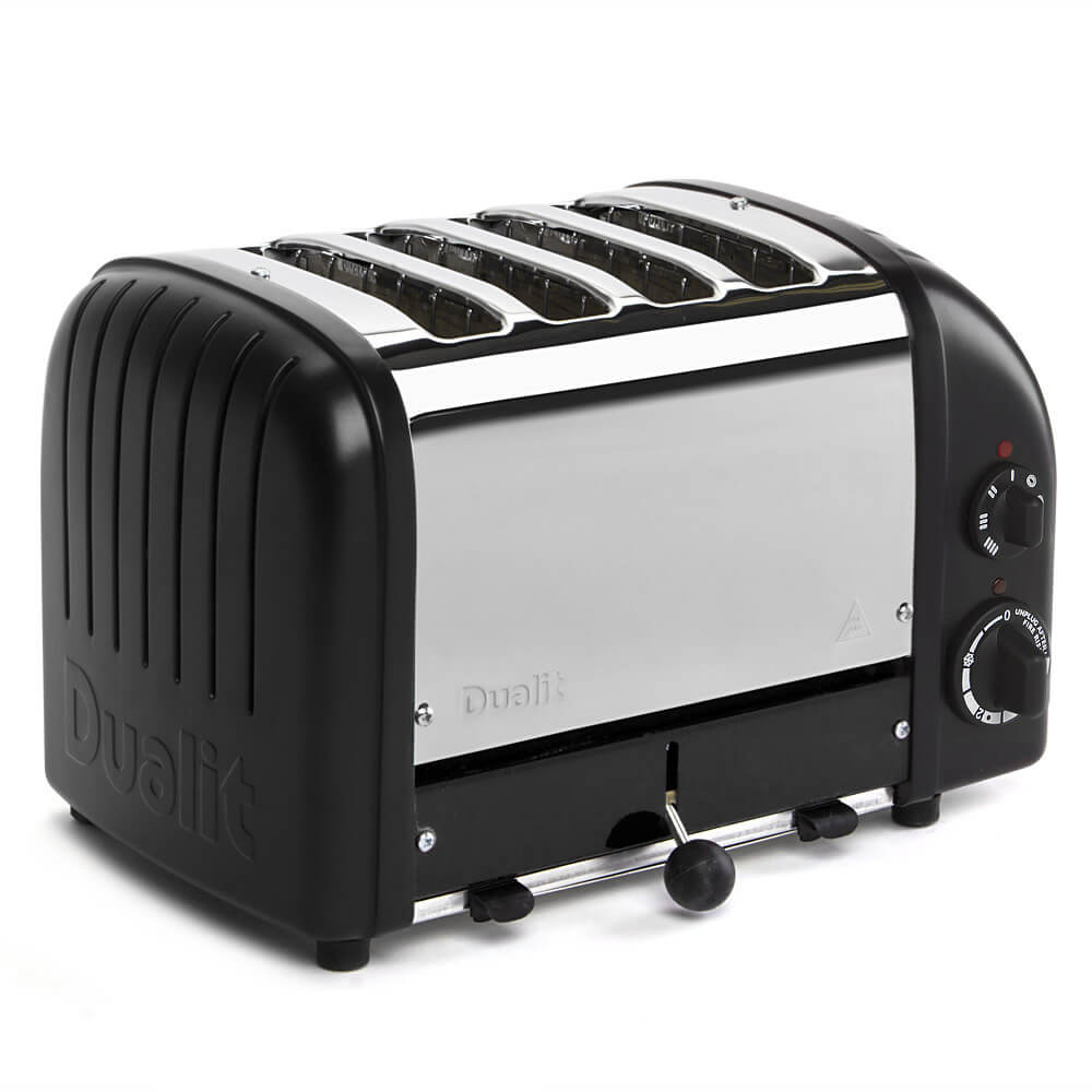 Dualit Classic Toaster 4 Slice Matt Black