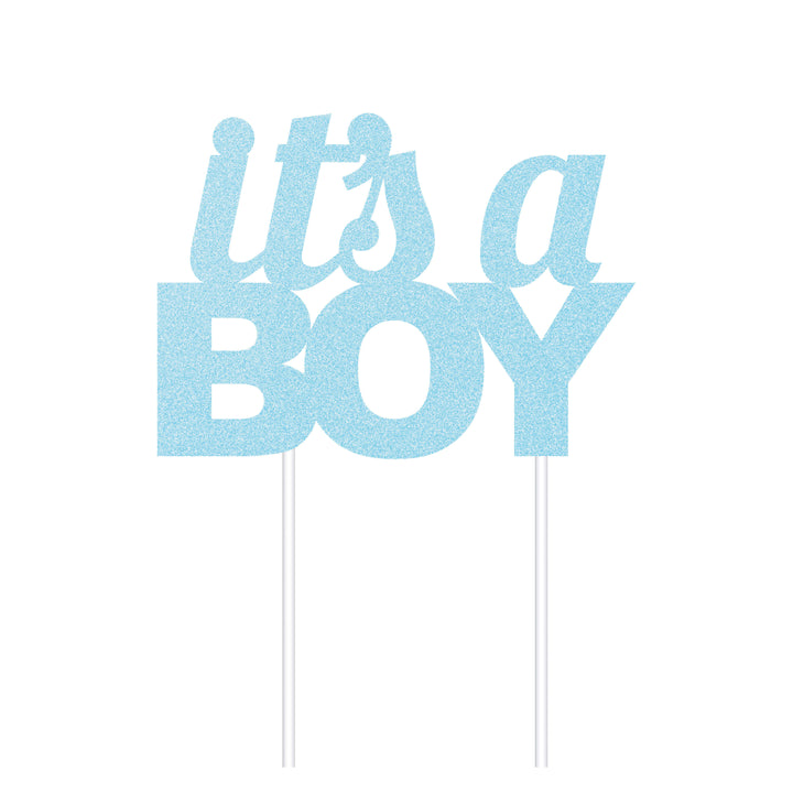 Glitter Baby Cake Topper