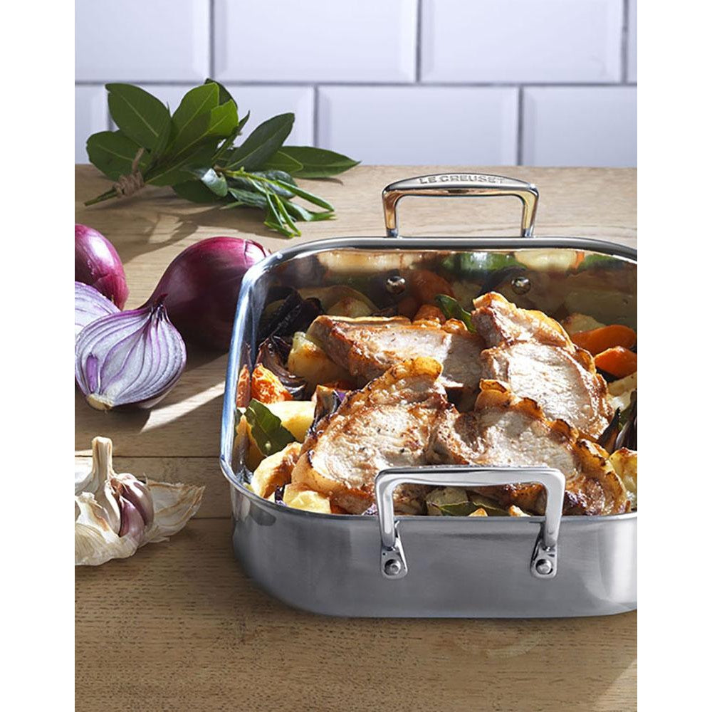 Le Creuset Stainless Steel Roaster 35cm