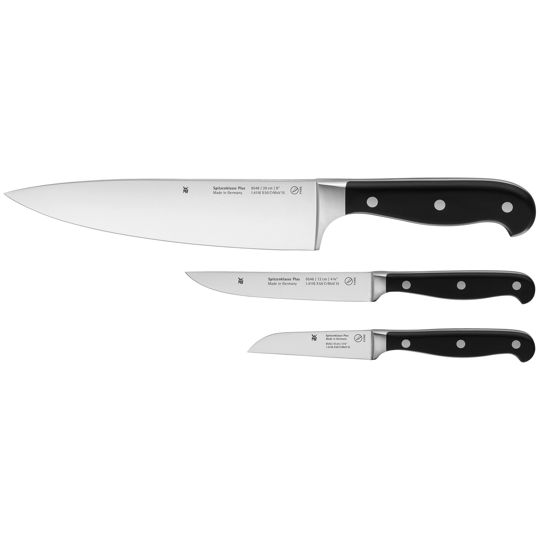 WMF Spitzenklasse Plus Knife Set 3pce