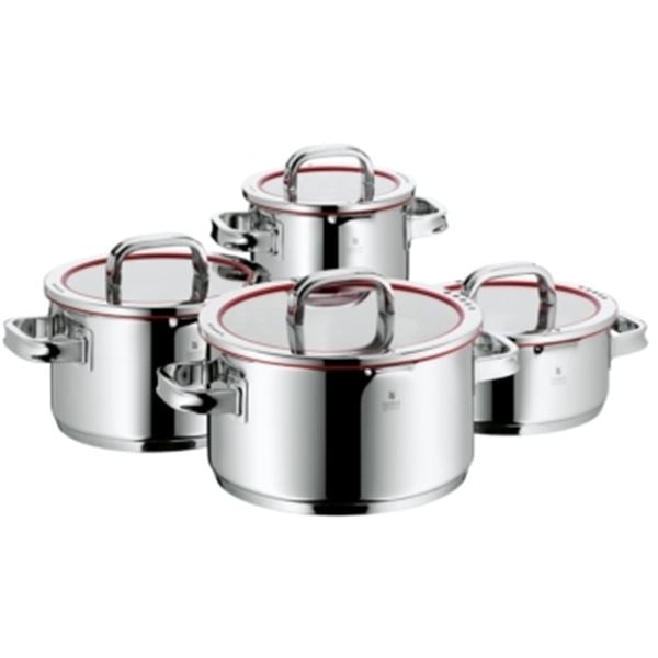 WMF Function 4 Cookware Set 4pce Red